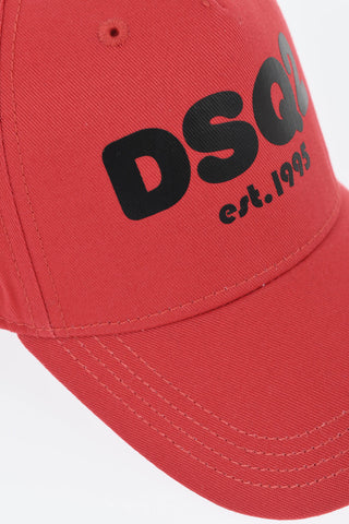 Cotton Baseball Cap with Printed Logo