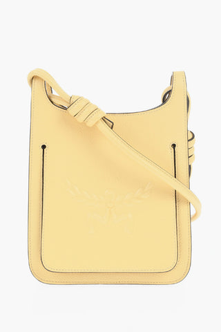 Mini Schultertasche aus gehämmertem Leder