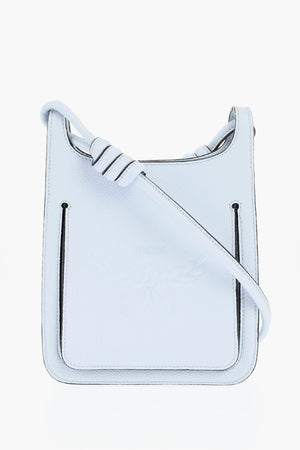 Mini Hammered Leather Shoulder Bag