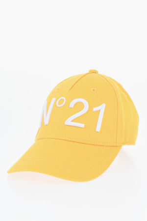 Baumwoll-Baseballcap Mit Geprägtem Logo