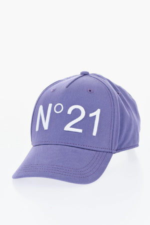 Baumwoll-Baseballcap Mit Gesticktem Logo