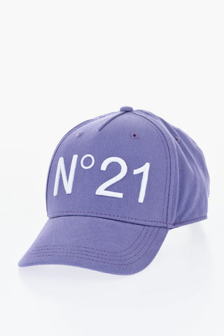 Baumwoll-Baseballcap Mit Gesticktem Logo