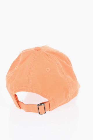 Baumwoll-Baseballcap Mit Geprägtem Logo