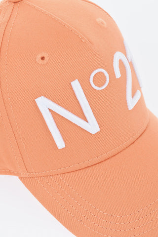 Baumwoll-Baseballcap Mit Geprägtem Logo