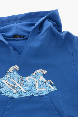 Hoodie WAVE mit Aufdruck