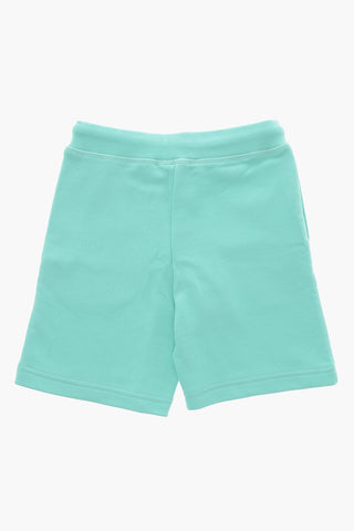 Jersey-Shorts mit Kordelzug in der Taille