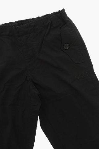 Baumwollhose mit Pattentaschen