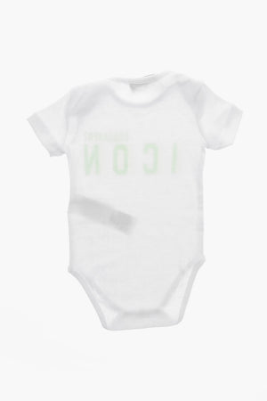 Cotton Bodysuit ICON with Neon Print