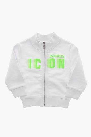 Mock Neck 스웨트셔츠 ICON 전면 지퍼