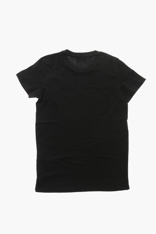 Cotton Tee Dress with Printed Logo