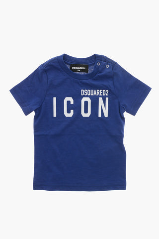 Crewneck T-Shirt ICON With Printed Logo