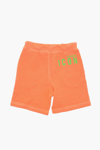 Gebürstete Baumwoll-Shorts ICON