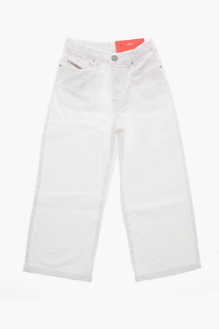 Stretch Cotton 5-Pocket Trousers
