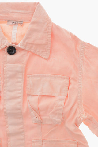 Utility-Jacke aus beschichteter Baumwolle