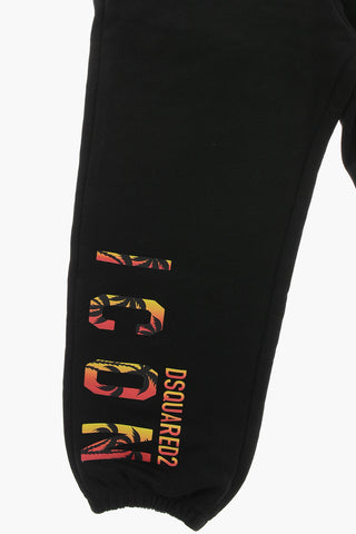 Cotton Joggers PALM ICON with Print