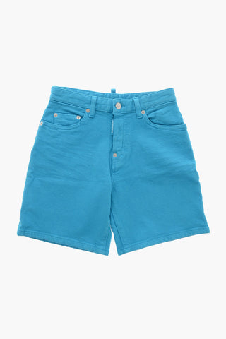 TURQUOISE BULL 데님 5포켓 쇼츠