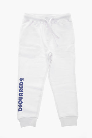 Brushed Cotton Joggers with Print