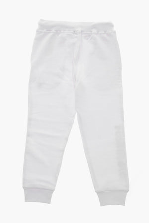 Brushed Cotton Joggers with Print