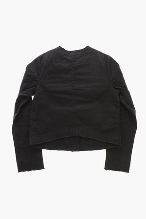 Utility-Jacke aus Baumwollmischung mit Schmuckknöpfen