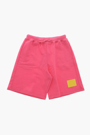 Shorts in Jersey con Patch Logo