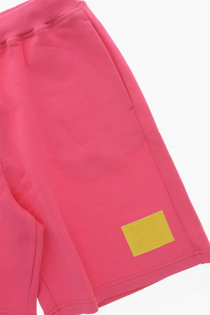 Shorts aus Jersey mit Patch-Logo