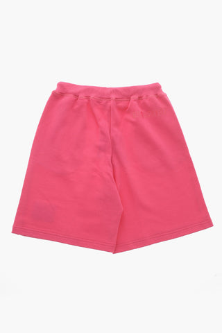 Shorts in Jersey con Patch Logo