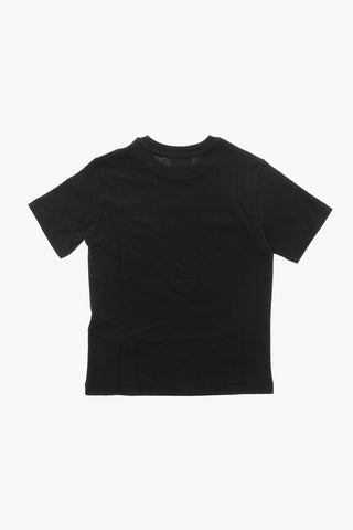 T-Shirt Girocollo WASH in Cotone con Stampa
