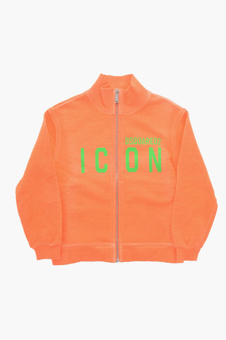 Mock Neck Sweatshirt ICON with Front Zip