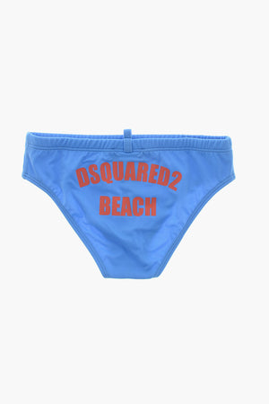 Swim Brief with Printed Logo