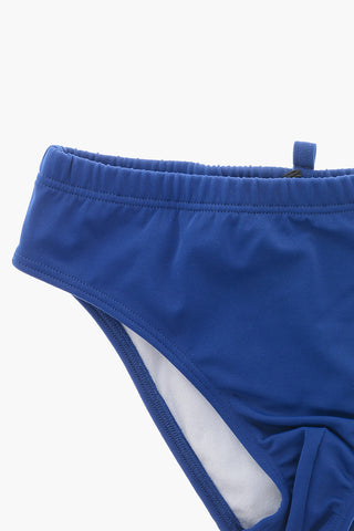 Costume da Bagno Slip con Logo Stampato
