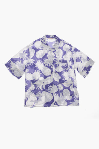 Bluse ANANAS Aus Chiffon Mit Französischem Kragen