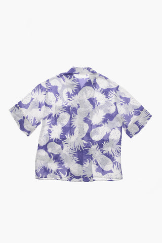 Bluse ANANAS Aus Chiffon Mit Französischem Kragen