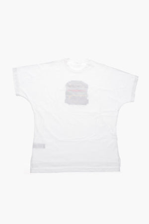 Oversized-T-Shirt HAMBURGER aus Baumwolle