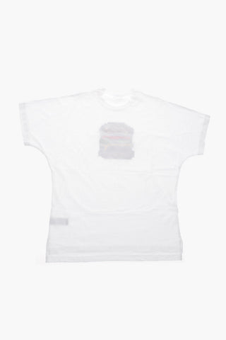 Oversized-T-Shirt HAMBURGER aus Baumwolle