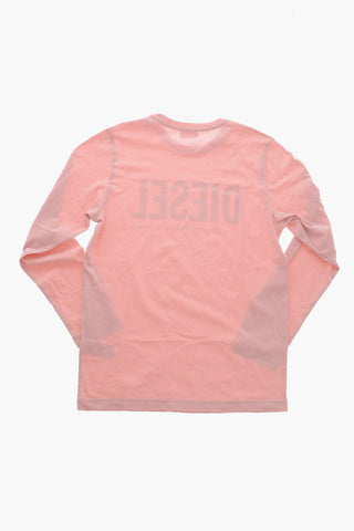 T-Shirt Girocollo GIM in Cotone con Logo Stampato