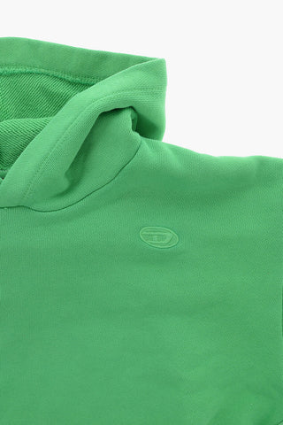 Cotton Hoodie SENIA with Chiffon Detail