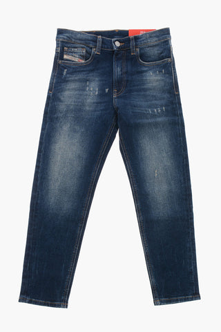 Dark-Wash Denim Loose Fit Jeans LUCAS 14cm