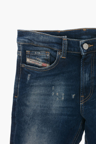 Dark-Wash Denim Loose Fit Jeans LUCAS 14cm