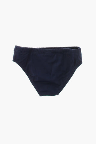 Costume da Bagno Slip con Logo Stampato
