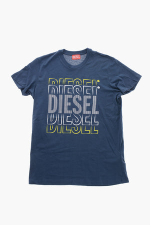 T-Shirt mit Rundhalsausschnitt CHESE aus Baumwolle mit aufgedrucktem Logo