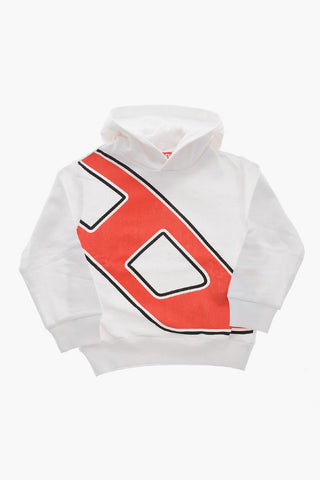 Brushed Cotton Hoodie DAVE with Print