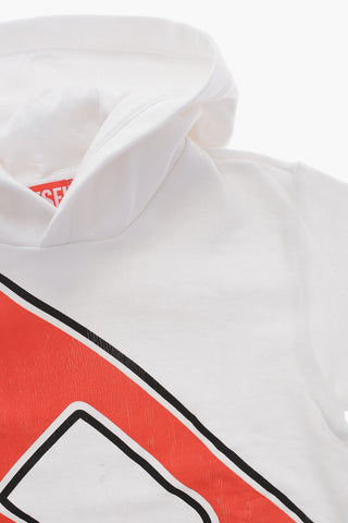 Brushed Cotton Hoodie DAVE with Print