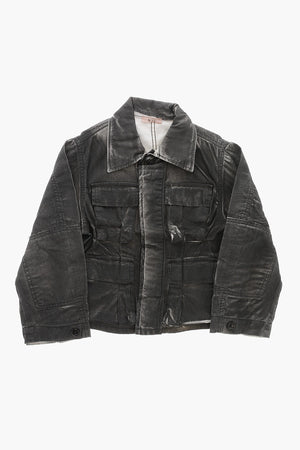 Utility-Jacke aus beschichteter Baumwolle