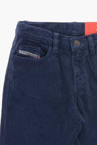Pantaloni 5 Tasche VIKER in Velour a Coste
