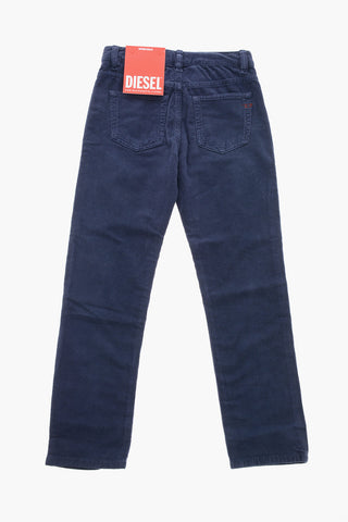 Pantaloni 5 Tasche VIKER in Velour a Coste