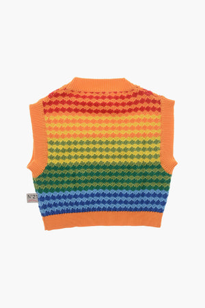 Gilet aus Baumwollstrick