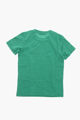 T-Shirt Aus Baumwolle Mit Frontlogo