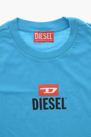 T-Shirt mit Rundhalsausschnitt OGGI mit aufgedrucktem Logo