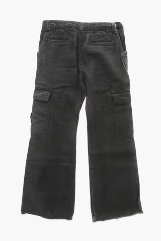 Cargohose aus beschichtetem Stoff