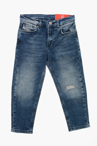 Loose-Fit Jeans LUCAS Delavé Denim 12cm